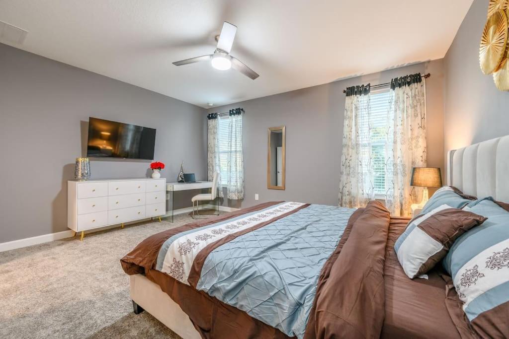 Close To Disney & Other Theme Parks,Private Heated Poolspa, Bbq & Game Rm Kissimmee Exterior foto