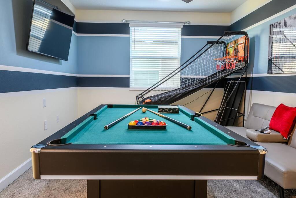 Close To Disney & Other Theme Parks,Private Heated Poolspa, Bbq & Game Rm Kissimmee Exterior foto